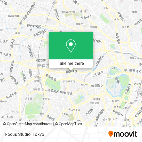 Focus Studio map