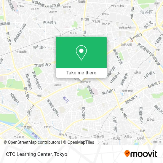 CTC Learning Center map