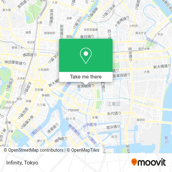 Infinity map
