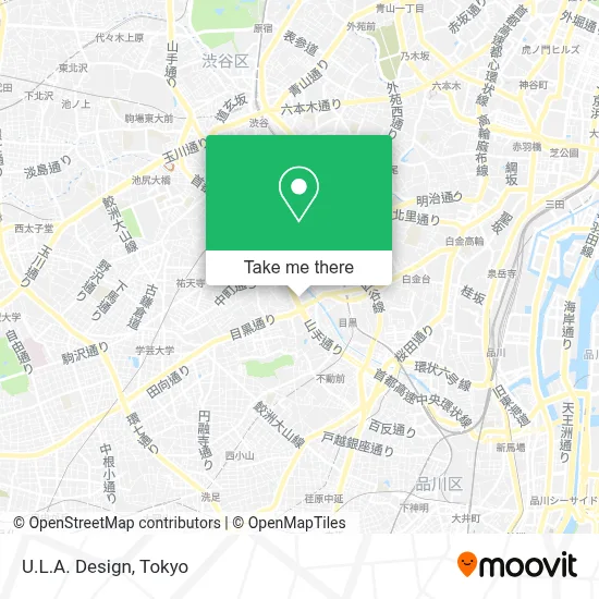 U.L.A. Design map
