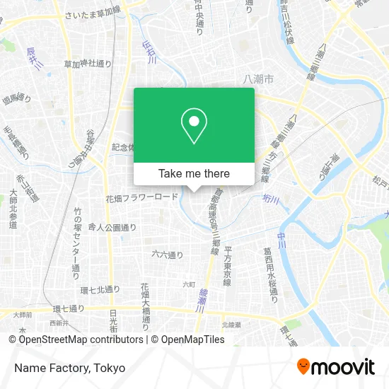 Name Factory map