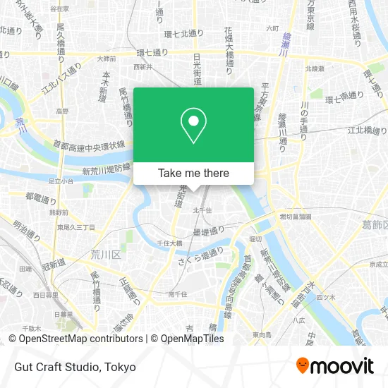 Gut Craft Studio map