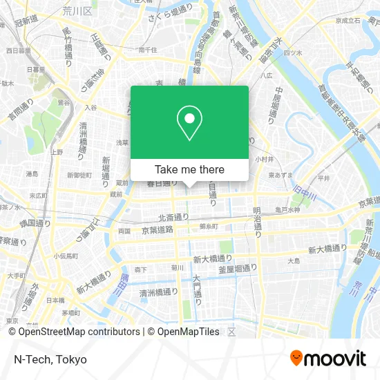 N-Tech map