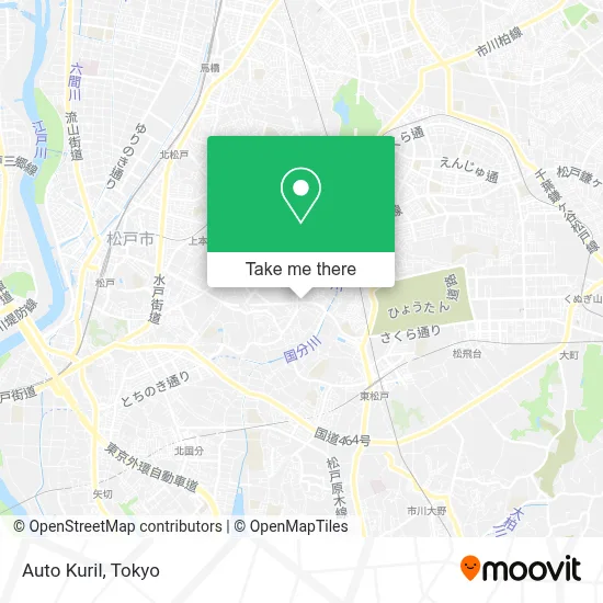 Auto Kuril map
