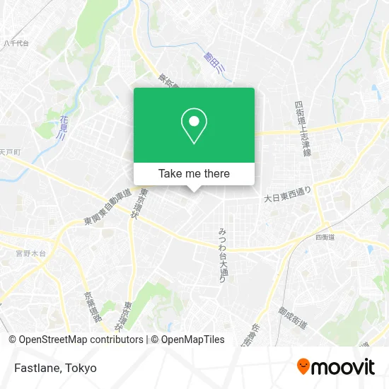 Fastlane map