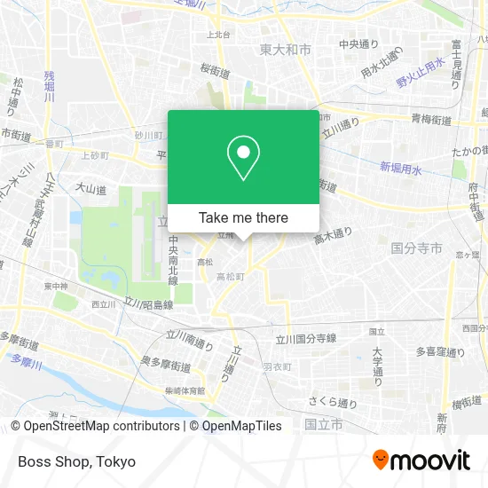 Boss Shop map
