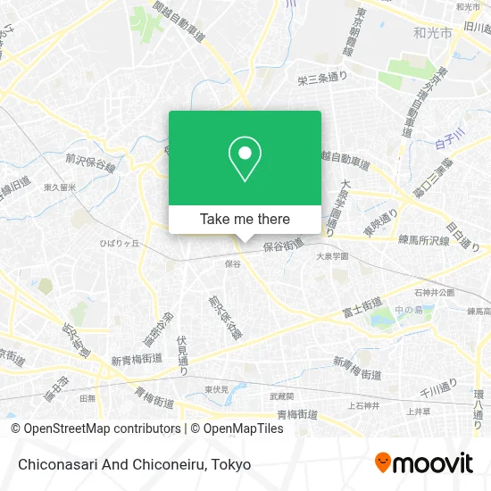 Chiconasari And Chiconeiru map