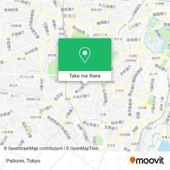 Pationn map