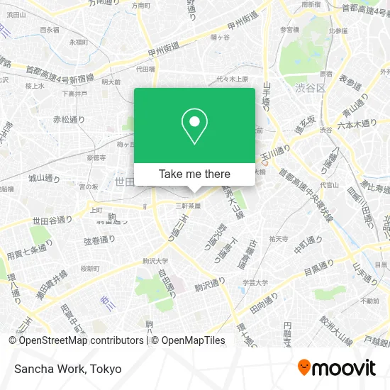 Sancha Work map