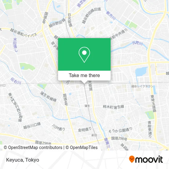 Keyuca map