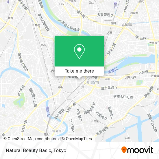 Natural Beauty Basic map
