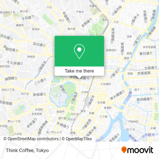 Think Coffee map
