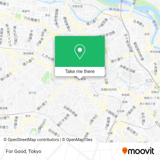 For Good map