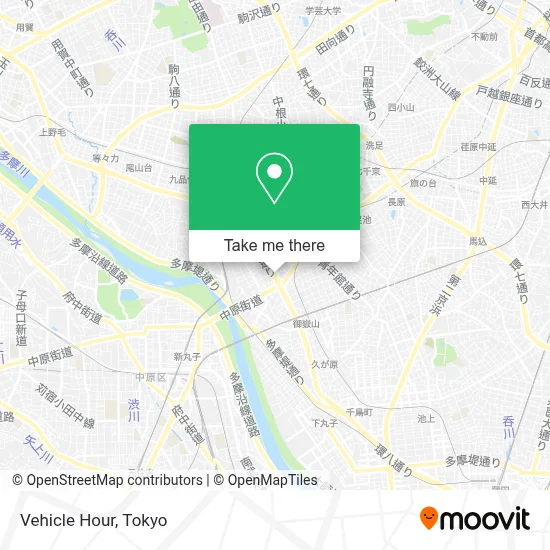 Vehicle Hour map