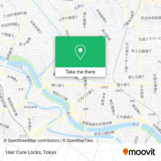 Hair Cure Locks map