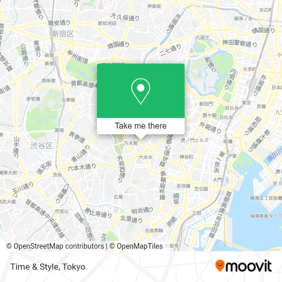 Time & Style map