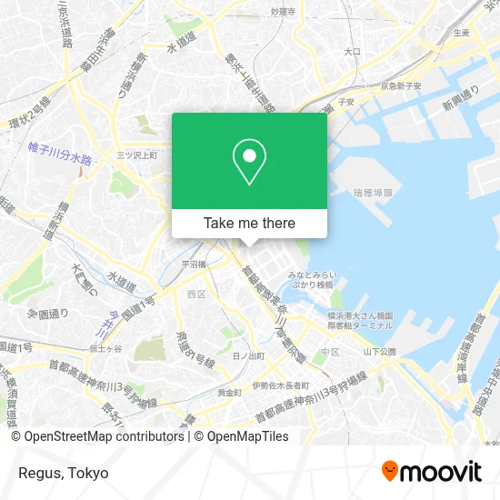 Regus map