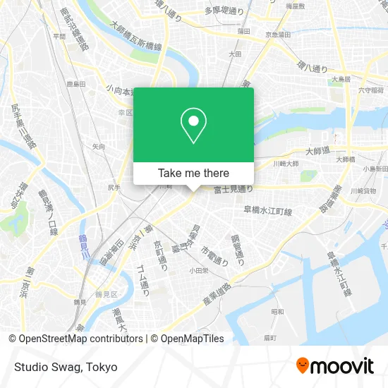 Studio Swag map