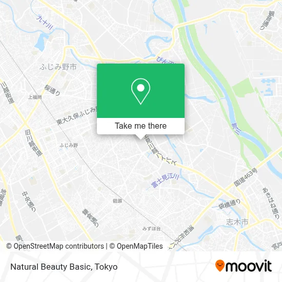 Natural Beauty Basic map
