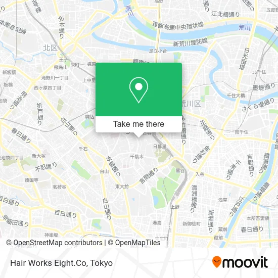 Hair Works Eight.Co map