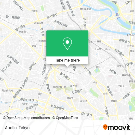 Apollo map