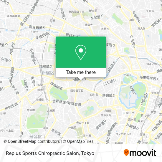 Replus Sports Chiropractic Salon map