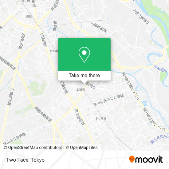 Two Face map