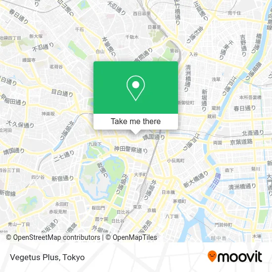 Vegetus Plus map