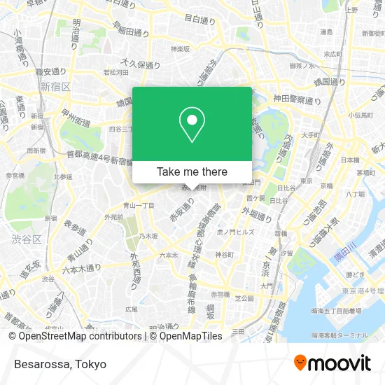 Besarossa map