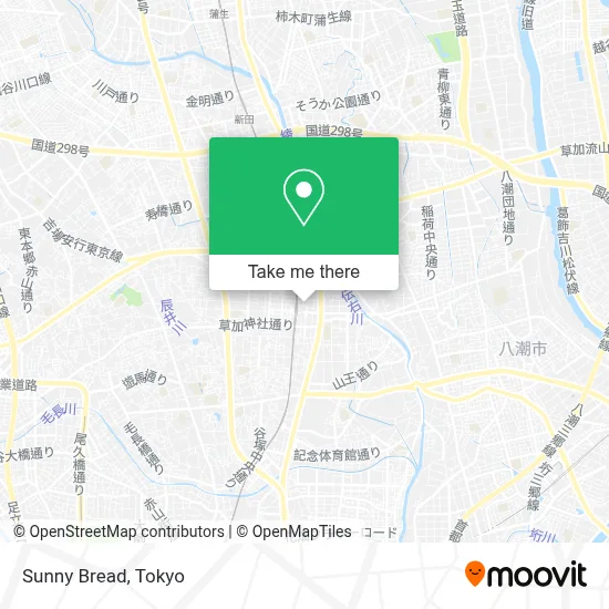 Sunny Bread map