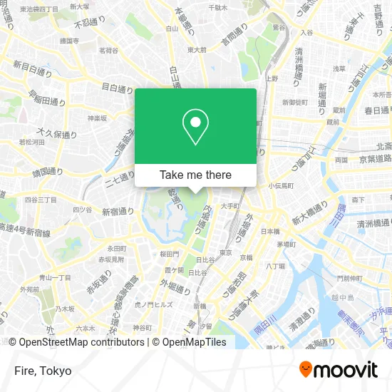 Fire map