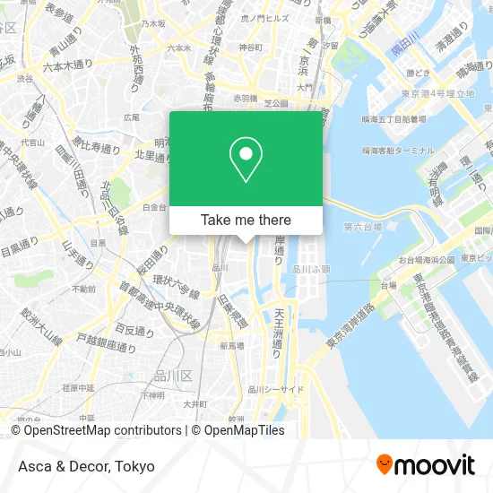 Asca & Decor map