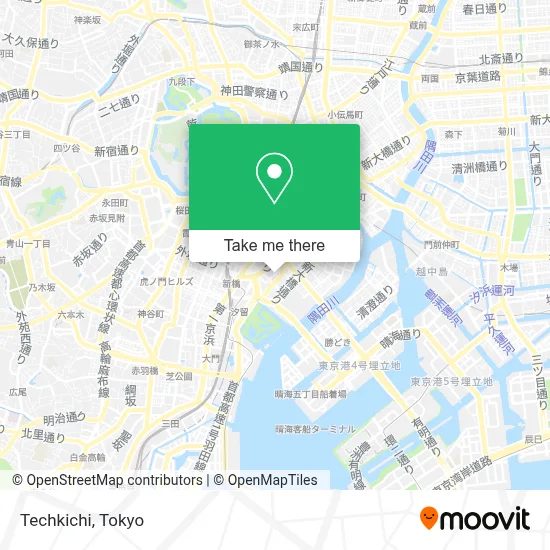 Techkichi map