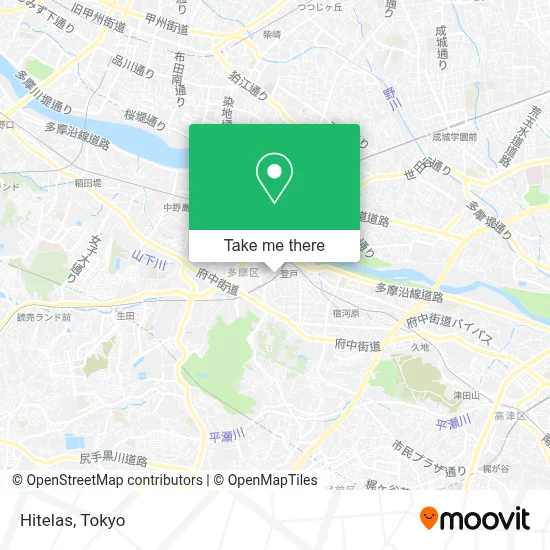 Hitelas map