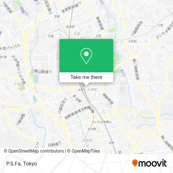P.S.Fa map