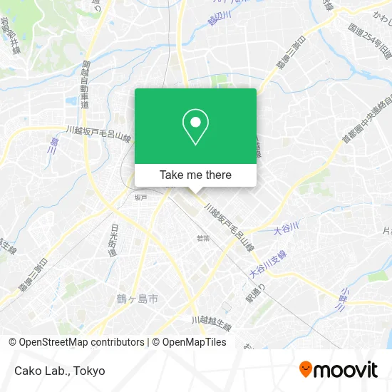 Cako Lab. map