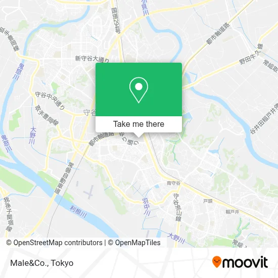 Male&Co. map