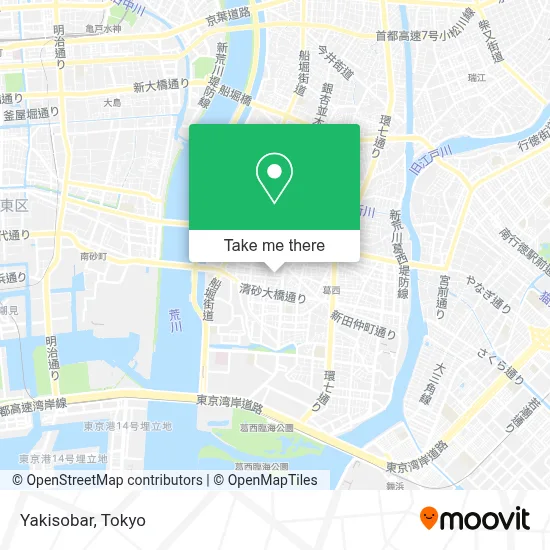 Yakisobar map