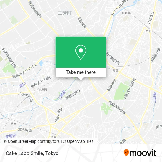 Cake Labo Smile map