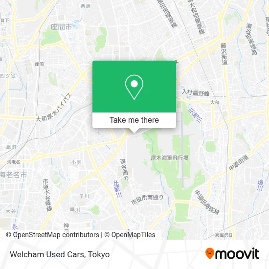 Welcham Used Cars map
