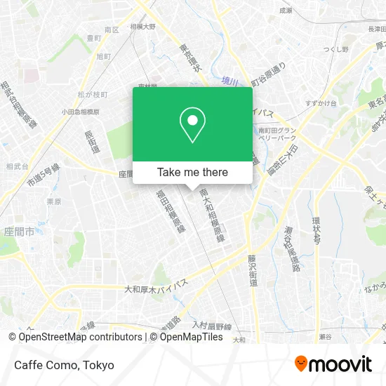 Caffe Como map