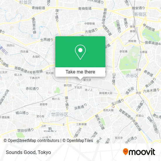 Sounds Good map