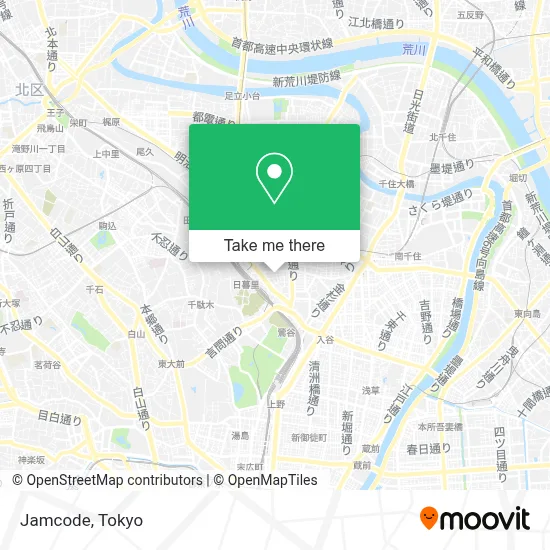Jamcode map