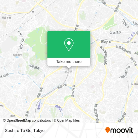 Sushiro To Go map