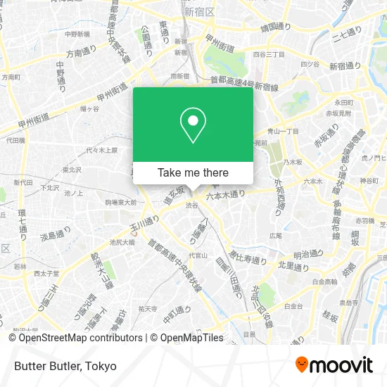 Butter Butler map