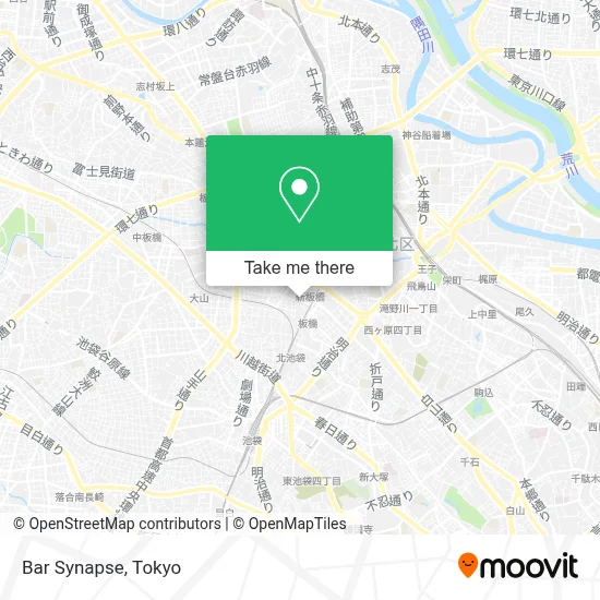 Bar Synapse map