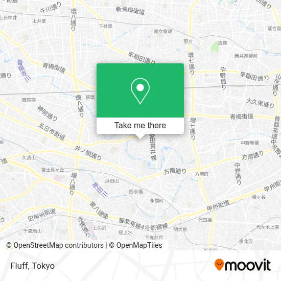 Fluff map
