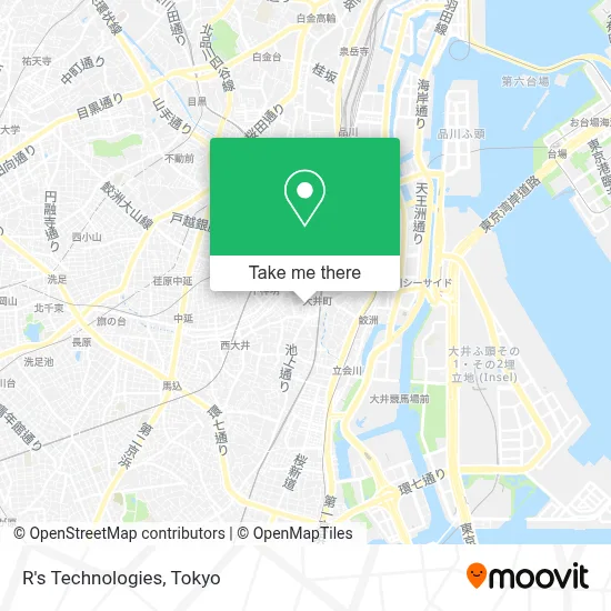 R's Technologies map