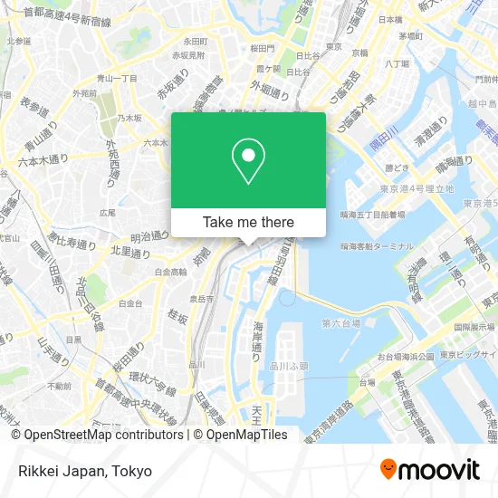 Rikkei Japan map