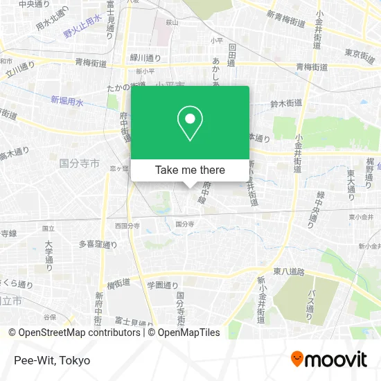 Pee-Wit map